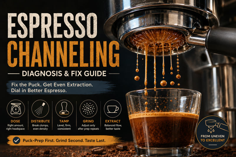 Espresso Channeling: Causes, Signs, and Fixes