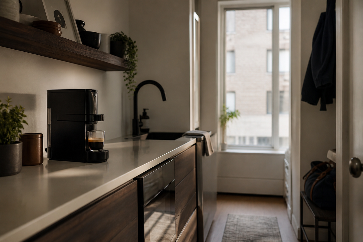 Best Coffee Machine for a Small Kitchen: Apartment and Galley Guide cover