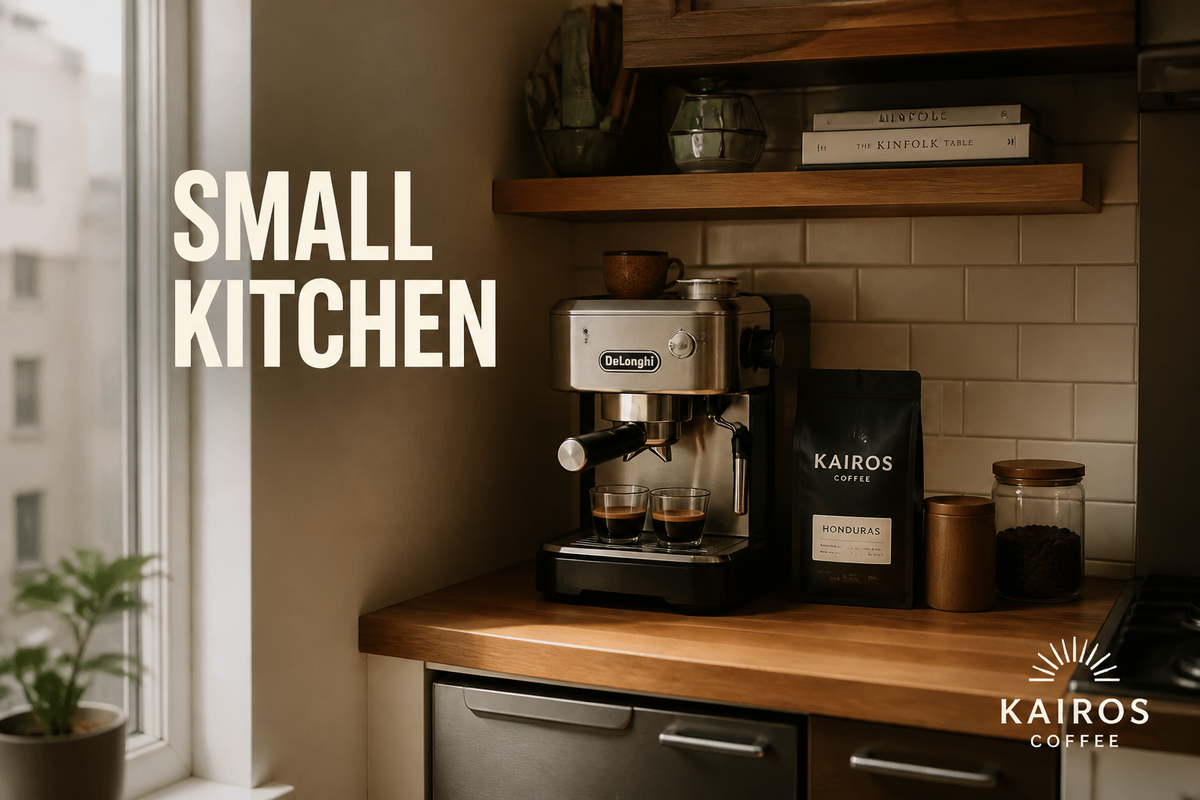 Best Espresso Machine for a Small Kitchen (2026): Fit, Ventilation, and Real Workflow cover