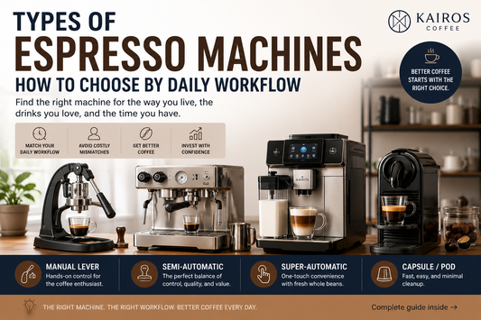 Types of Espresso Machines: How to Choose by Daily Workflow