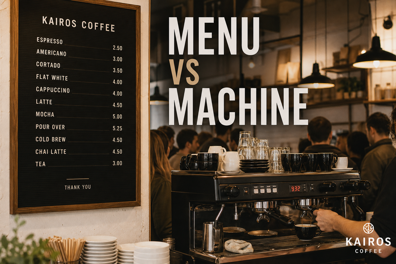 Café Menu vs Espresso Machine: When Drink Boards Outrun Capacity cover