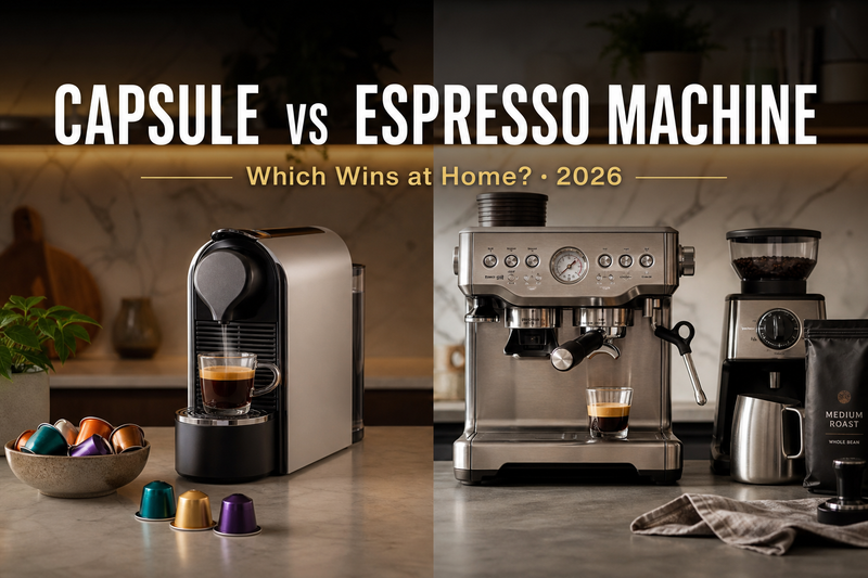 Capsule Espresso vs Espresso Machine: Which Wins at Home?