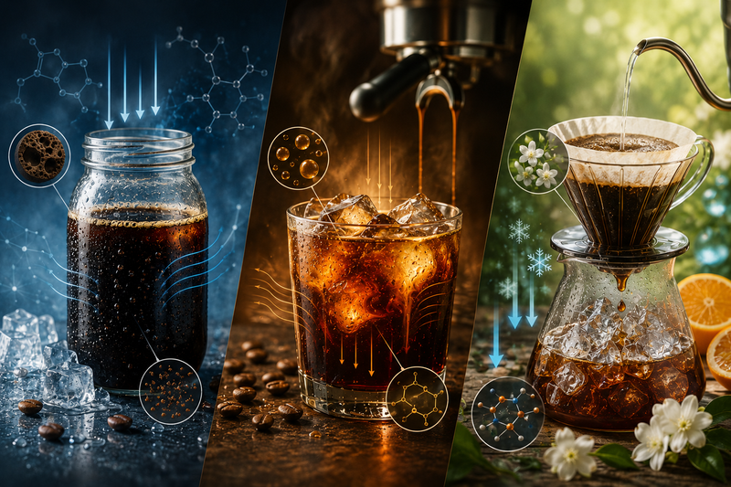 Temperature, Time, and Extraction Kinetics: Deconstructing the Science of Cold Coffee Extraction
