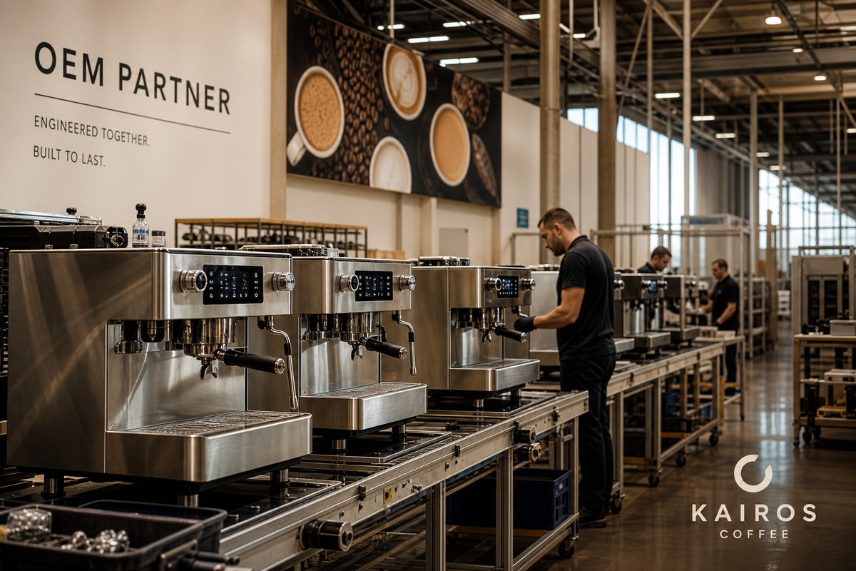 Coffee Machine Manufacturer Guide: OEM, ODM, and Partner Paths cover