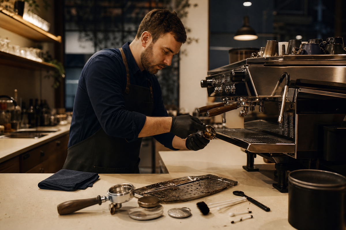 Commercial Coffee Machine Maintenance Schedule cover