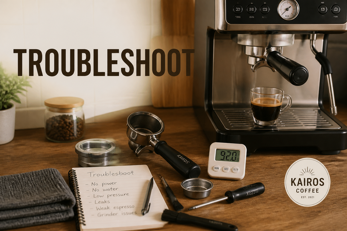 Espresso Machine Troubleshooting: An Engineer’s Field Guide to Diagnosing and Fixing Your Setup cover