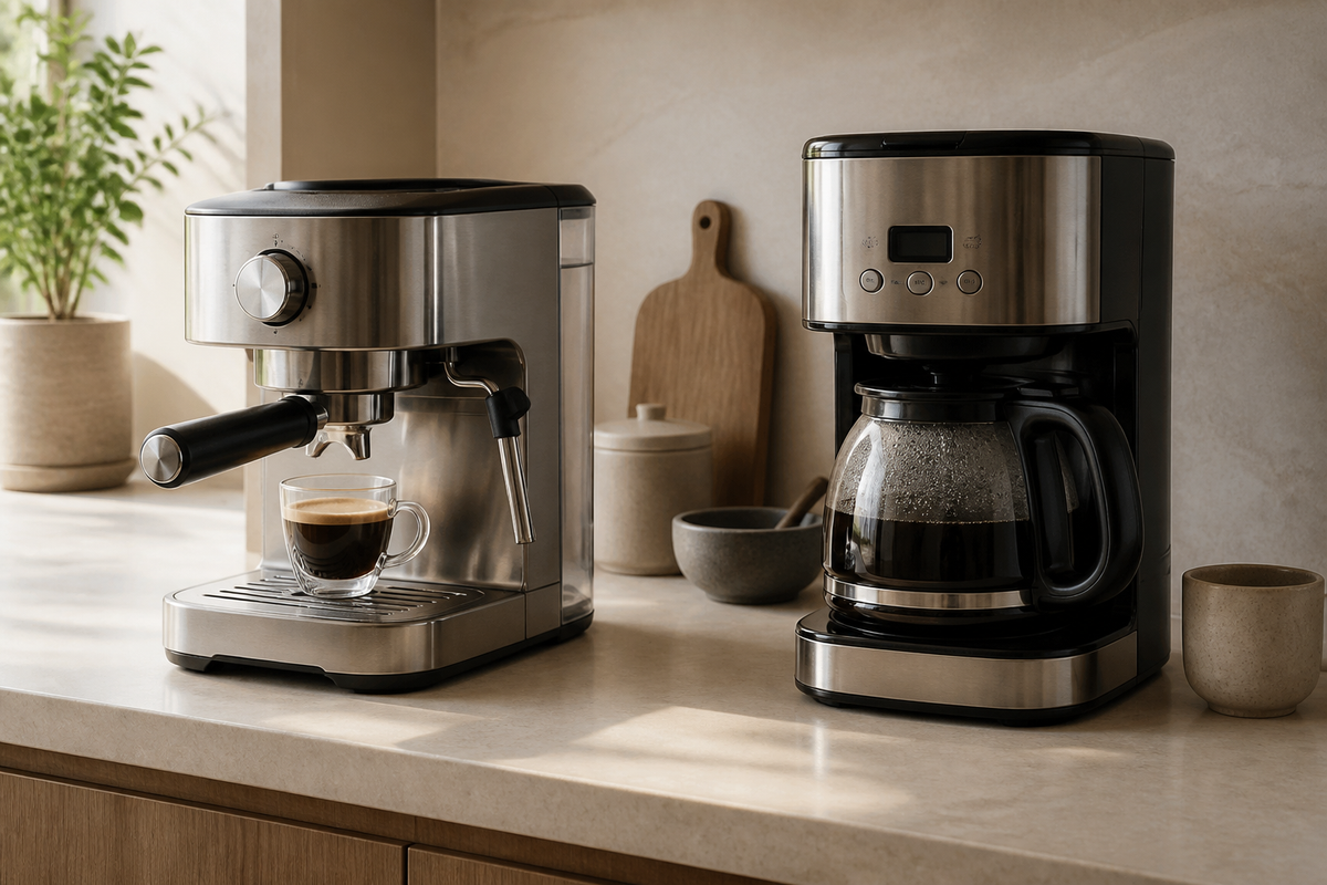 Espresso Machine vs Drip Coffee Maker: Which Should You Buy? cover