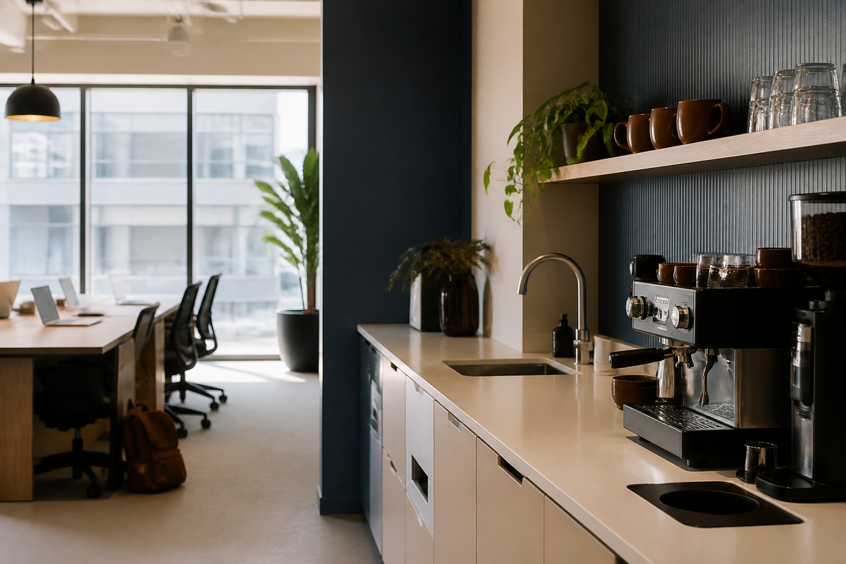 Hybrid & Hot-Desking Office Coffee Setup cover