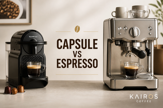 Nespresso vs Espresso Machine: Capsule Convenience or Portafilter Control? cover
