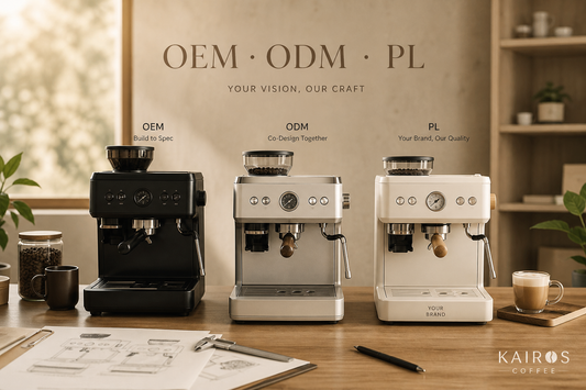 OEM vs ODM vs Private Label Coffee Machines: Which Partnership Fits? cover