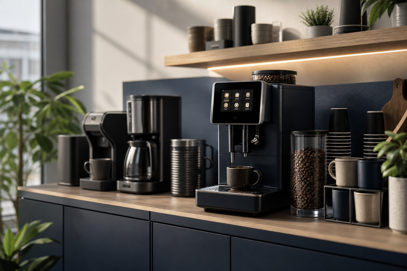 Office Coffee Machine Buying Guide: Drip, Pod, or Bean-to-Cup? cover