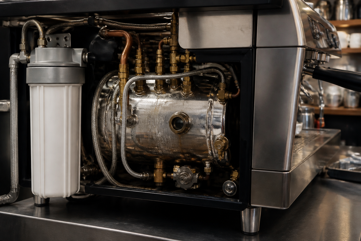 How to Prevent Hard Water's Destructive Impact on Commercial Coffee Machine Boilers cover