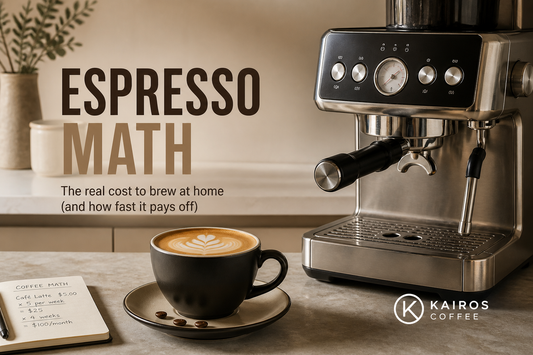 The Espresso Machine Math: How Quickly Does a Daily Specialty Coffee Pay for a Home Setup? cover