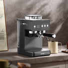 All-in-One Espresso Machine with Built-in Grinder, Room-Temperature Cold Brew & Milk Frother