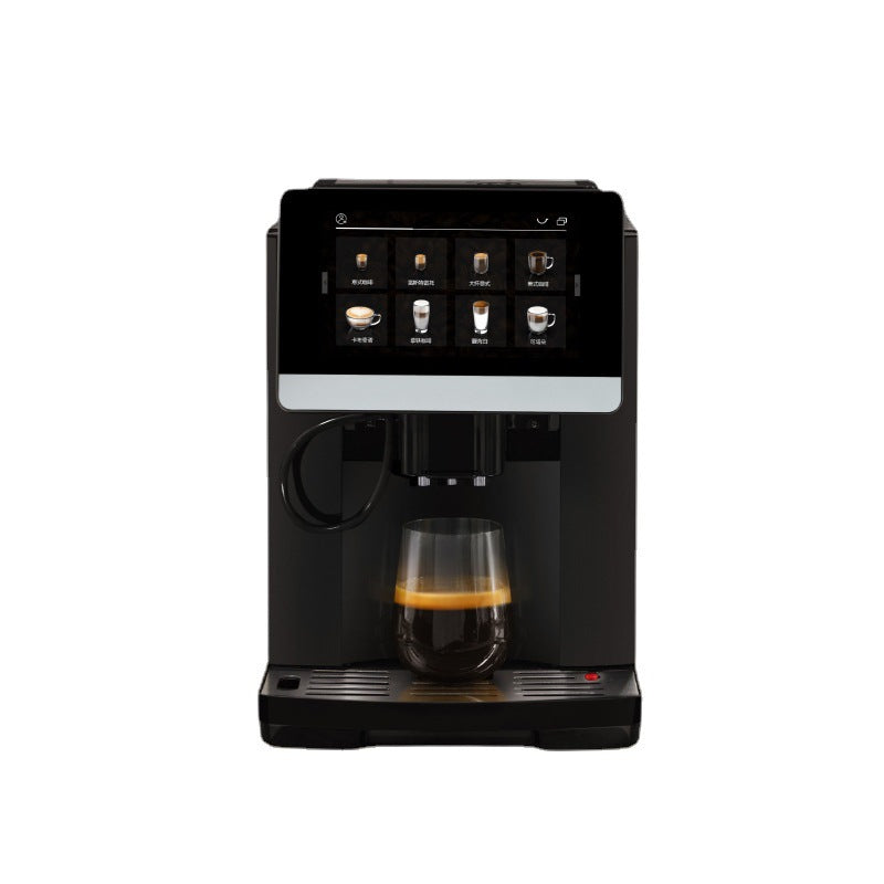 Fully Automatic Touchscreen Coffee Machine with Built-in Grinder for Home, Fully Automatic Drip Coffee Maker
